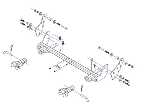 ROADMASTER 1444-3 MOUTNING BRACKET
