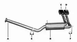 Gibson Performance Exhaust 5518 Cat-Back Super Truck System Aluminized