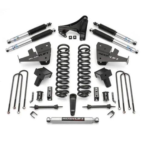 ReadyLift 49-2763 2017-2020 Ford F250/F350 Diesel 6.5''Kit, Bilstein 5100 Shocks-2 Piece Dr Shaft