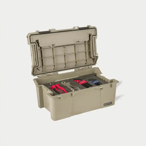 Decked A0010-SIXR-TAN Tool Box Sixer 16 Portable Single Lid For Use In Decked Sys