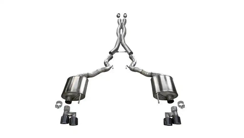 3.0' CAT-BACK DUAL REAR EXIT WITH T