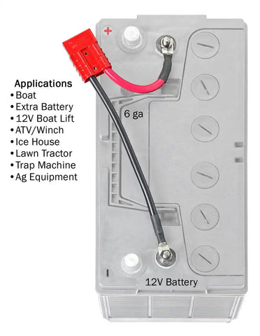 CONNECT EASE RCE12VB1S 12 VOLT BATTERY CONNECTOR