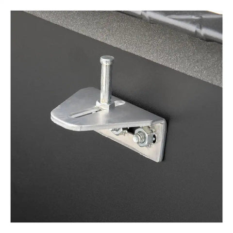 UWS TBS-72-MB Tool Box Crossover Single Lid Diamond Tread Matte Black Aluminum