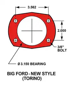 FDL RR DRAG DRILLED ROTR