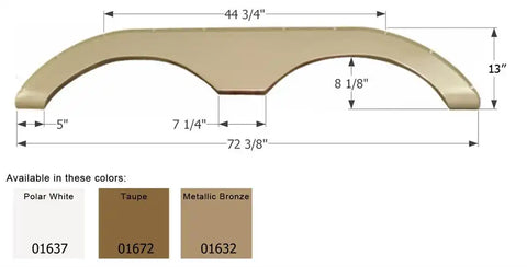 ICON 01672 KEYSTONE FENDER FS774TP