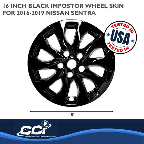 Coast To IMP465BLK Wheel Cover