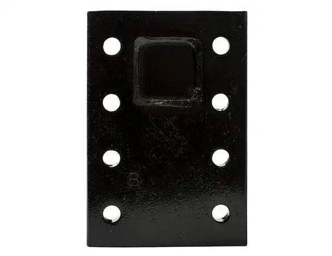 Buyers Products PM107 Pintle Hook Mounting Plate 2 Inch Receiver Mount 13000 Pound