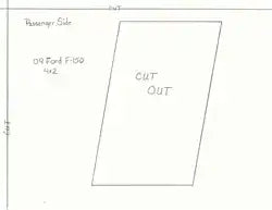 Ranch Hand GGF09HBL1 Grille Guard Legend Black Steel With Brush Guard Without Sk