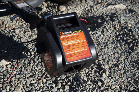 Keeper Corporation KTSL2000RM Winch Tracker Series Portable Trailer Winch 12 Volt Electric