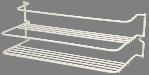 DOUBLE SPICE RACK-WHITE