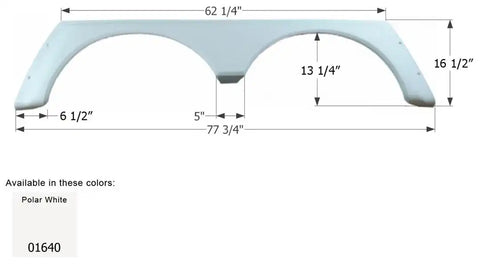 ICON 01640 ALPENLITE FENDER FS779PW