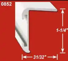 L.LEG CRNR MILL 16' EA