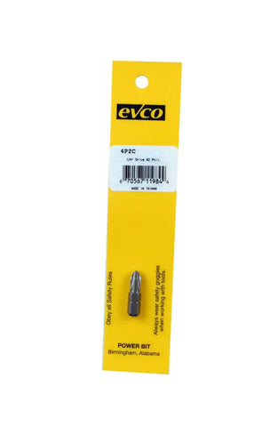 AP Products 009-4P2C Screw Bit #2 Point Size/ 1/4 Inch x 1 Inch Bit Size Phillips P