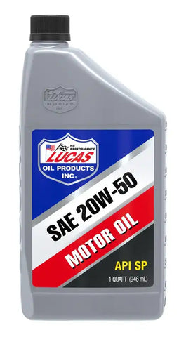 LUCAS OIL 10252 20/50 PLUS RACING OIL