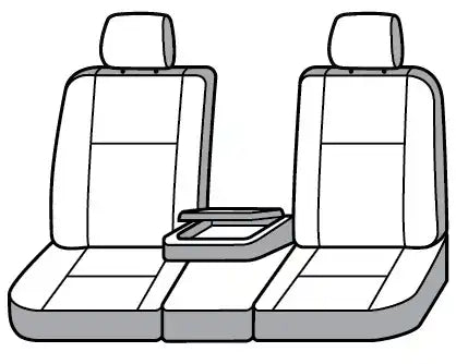 COVERCRAFT SSC3415CAGY CH SS 40/20/40 W/AB FD SD