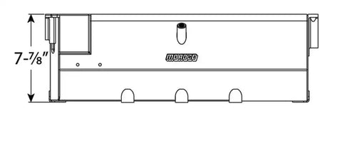 MOROSO 21420 OIL PAN BBC MARK IV MARINE ALUMI