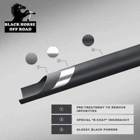 Black Horse Off Road 17A093904MSS - Stainless Steel Modular