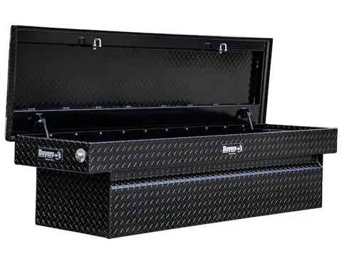 Buyers Products 1729410 Tool Box Crossover Single Lid Powder Coated Diamond Tread