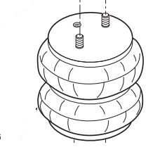 Firestone Ride-Rite 7714 Air Suspension Helper Spring