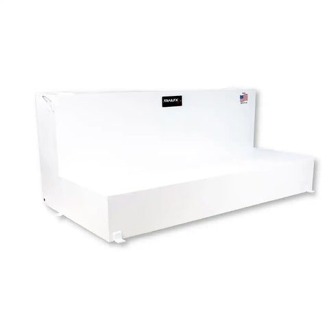 100 GAL WHITE STEEL L TANK