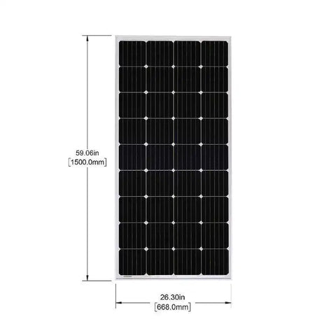 GO POWER SOLAR-AE-4 SOLAR-AE-4: 800 WATT SOLAR KIT WITH