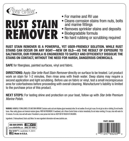 RUST STAIN REMOVER 22 OZ.