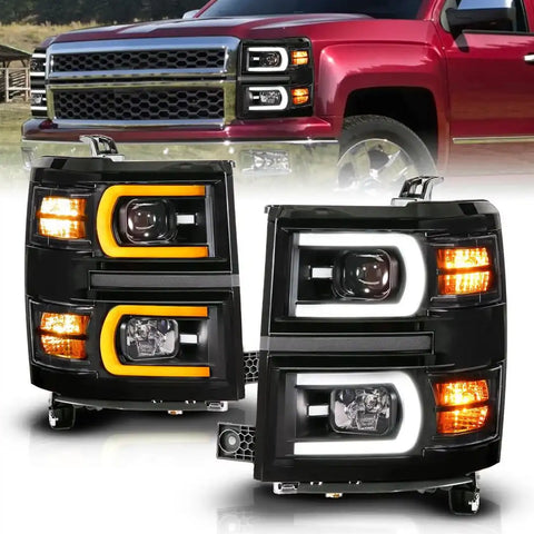 ANZO 111617 BLACK HOUSING DUAL SWITCHBACK+SEQUE
