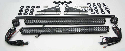 ZROADZ Off Road Products Z350040-KIT-A Modular Rack Mid Size Trucks Megawatt Roof Multiple LEDs Kit
