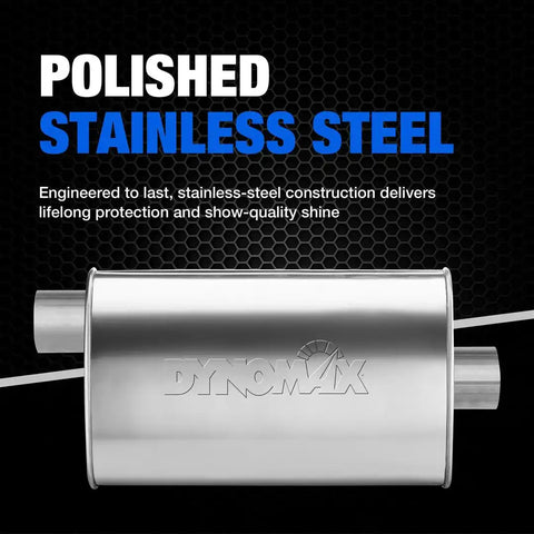 DYNOMAX 17519 MUFFLER ULTRA-FLO SS