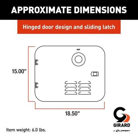 DOOR KIT - MED - BLACK 2GWHDA6B
