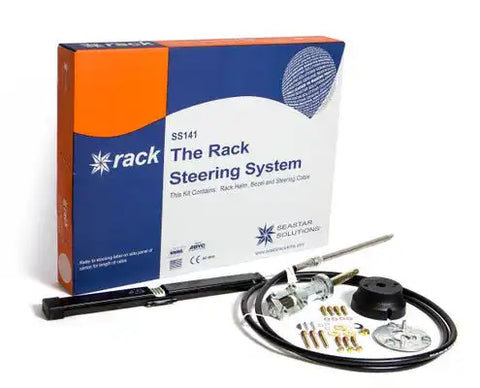 SEASTAR SS14118 STEERING KIT BACK MOUNT RACK SING