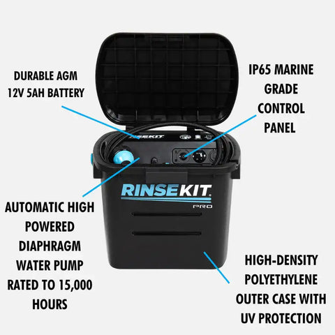 RINSEKIT 857007006258 RINSEKIT PRO PORTABLE SHOWER