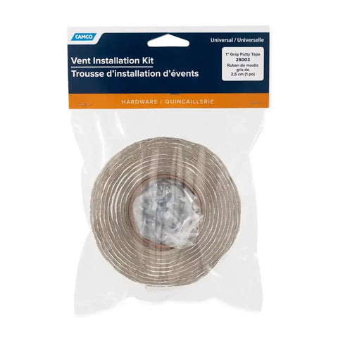 Camco 25003 Roof Vent Installation Kit For Installation of RV Roof Vent/ Side Mount