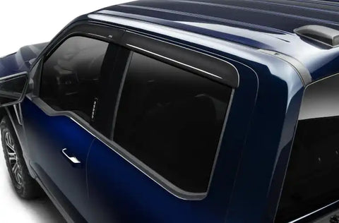 Auto Ventshade (AVS) 894098 - Ventvisor Deflector Smoke Low Profile Outside Mount 4 pc.