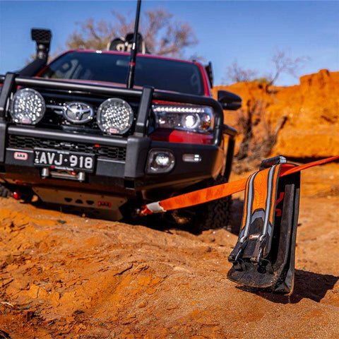 ARB RK12A Vehicle Recovery Kit With Small Bag/ 17,500 Pound Capacity Snatch Strap/ L