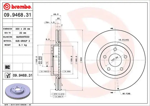 DISC BRAKE ROTOR
