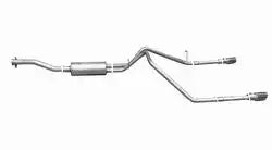 Gibson Performance Exhaust 5506 Cat-Back Dual Split System Aluminized
