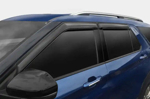 Auto Ventshade (AVS) 94335 - Ventvisor Deflector Smoke Outside Mount 4 pc.
