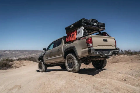 Body Armor 4x4 TC-2963 Pro Series Rear Bumper, Black, Tacoma