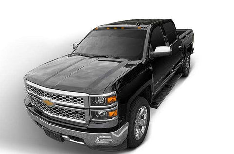 Auto Ventshade (AVS) 698123-GBA - AeroCab Marker Light Color Match with five amber LED lights Black