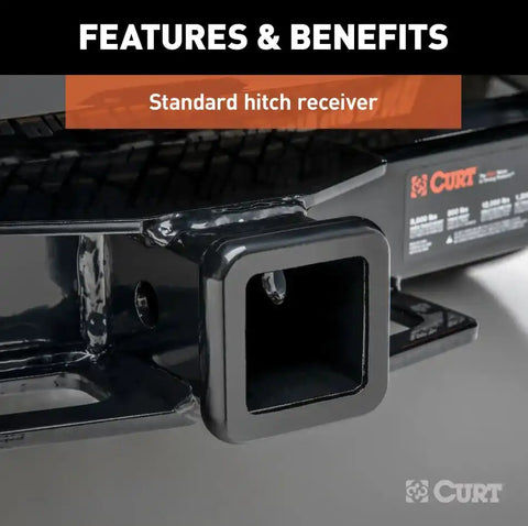 CURT MFG 13576 CLASS 3 TRAILER HITCH 2' RECIEVER