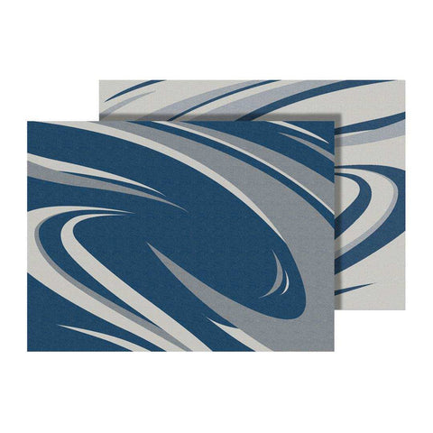 FAULKNER 53009S MAT MOD SWISH BLUE/GREY 9 X 18