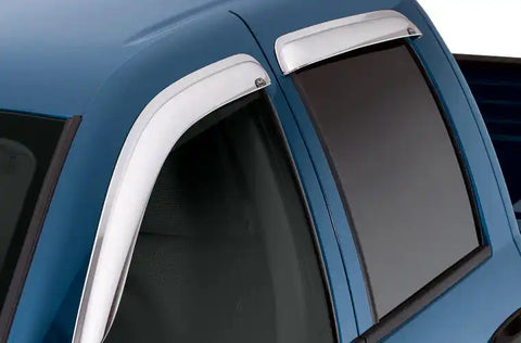 Auto Ventshade (AVS) 684155 - Ventvisor Deflector Chrome Outside Mount 4 pc