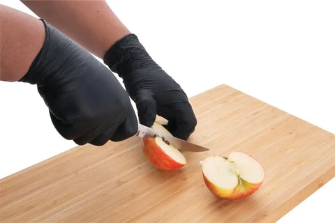 BLK NITRILE GLOVES 100 XL
