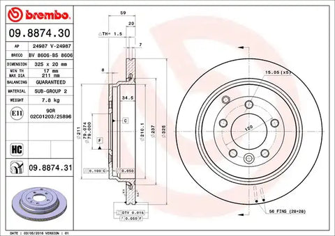 DISC BRAKE ROTOR