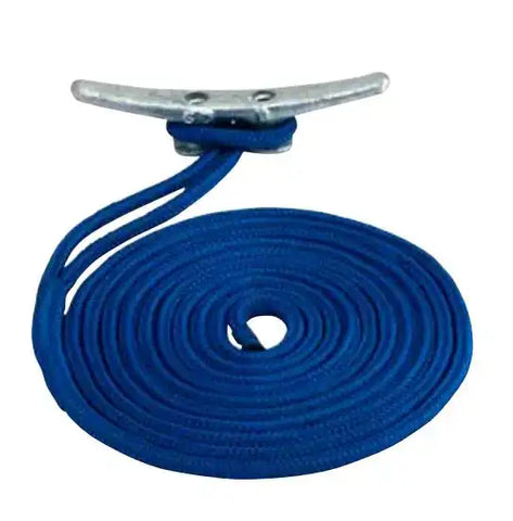 SEA DOG 302112015BL-1 DOUBLE BRAIDED NYLON DOCK LINE