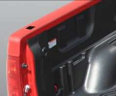Rugged Liner F8A21 Bed Liner Drop-In Under Bed Rail Black High Density Polyethyle