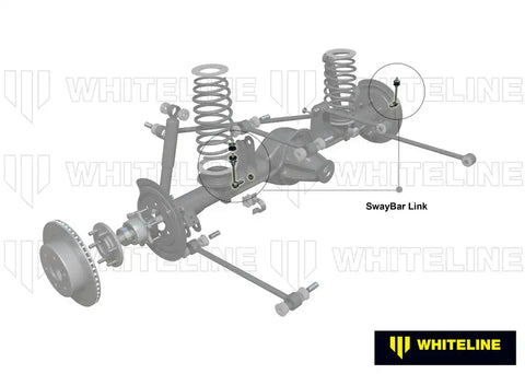 WHITELINE KLC237 SWAY BAR QUICK DISCONNECT END LINKS