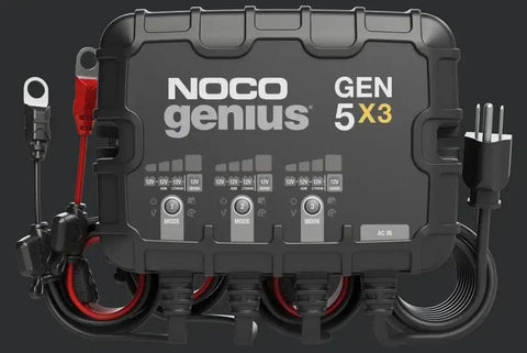 NOCO GEN5X3 3-BANK 15A ONBOARD BATTERY CHARGER