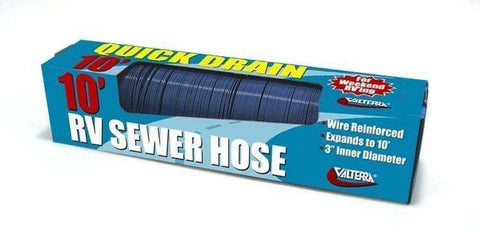 QUICK DRAIN HOSE 10' BLUE